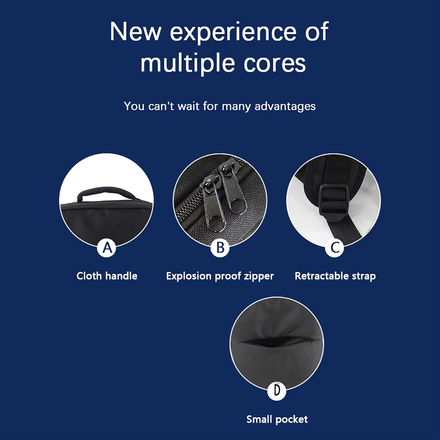 Ultimate PS5 Console & Accessories Storage Backpack - Portable & Stylish for On-the-Go Gaming!