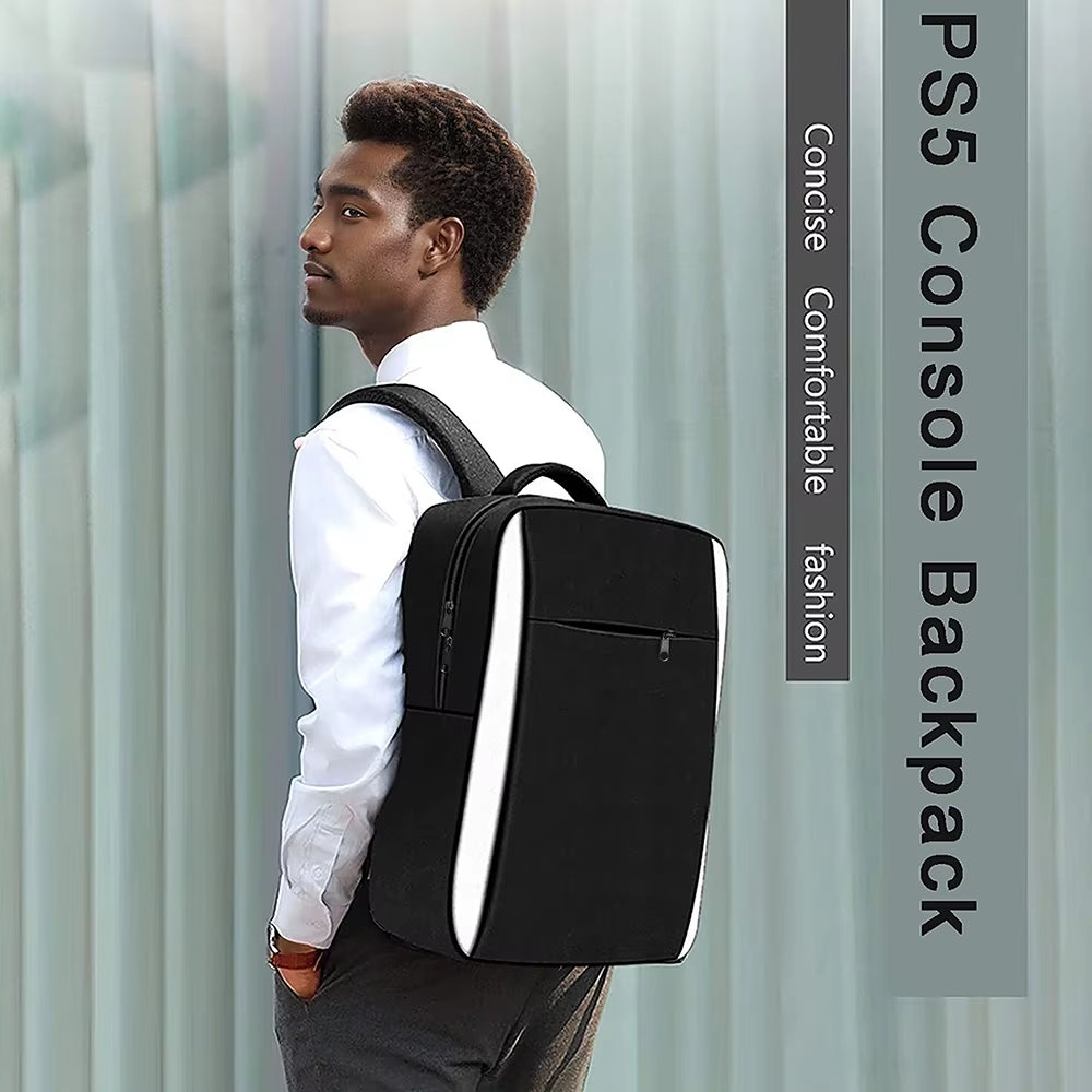 Ultimate PS5 Console & Accessories Storage Backpack - Portable & Stylish for On-the-Go Gaming!