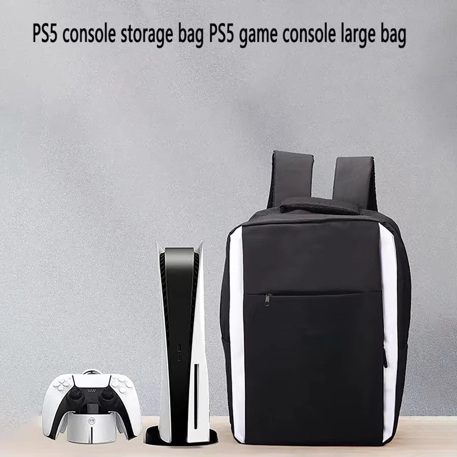 Ultimate PS5 Console & Accessories Storage Backpack - Portable & Stylish for On-the-Go Gaming!
