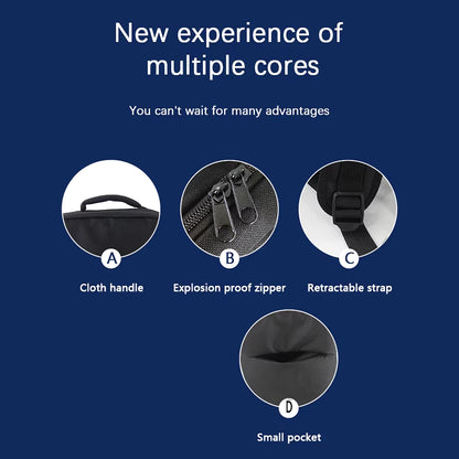 Ultimate PS5 Console & Accessories Storage Backpack - Portable & Stylish for On-the-Go Gaming!