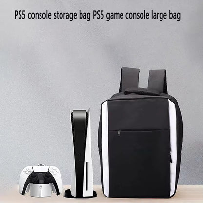 Ultimate PS5 Console & Accessories Storage Backpack - Portable & Stylish for On-the-Go Gaming!